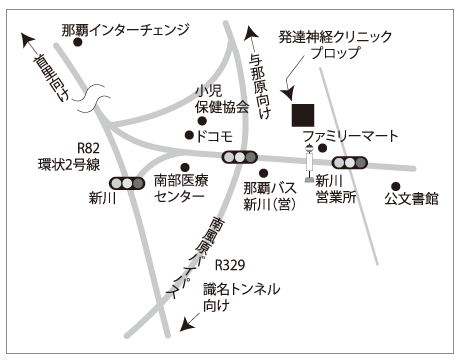 クリニックプロップ地図